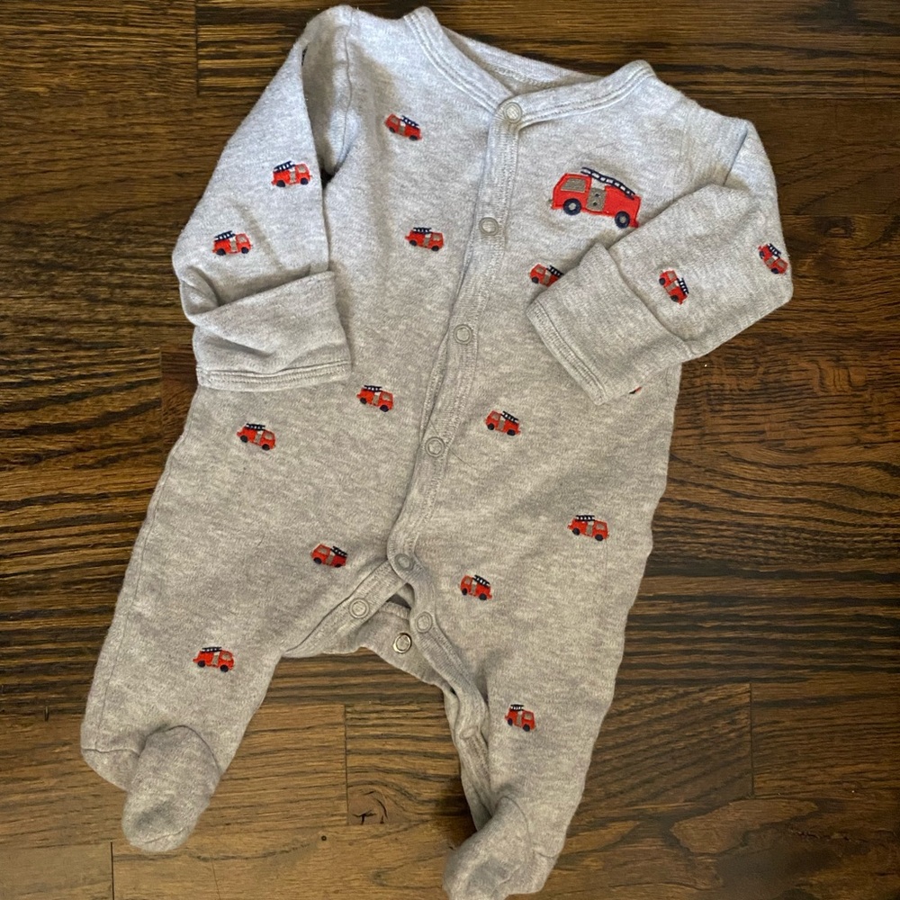 Carter’s baby newborn firetruck sleeper